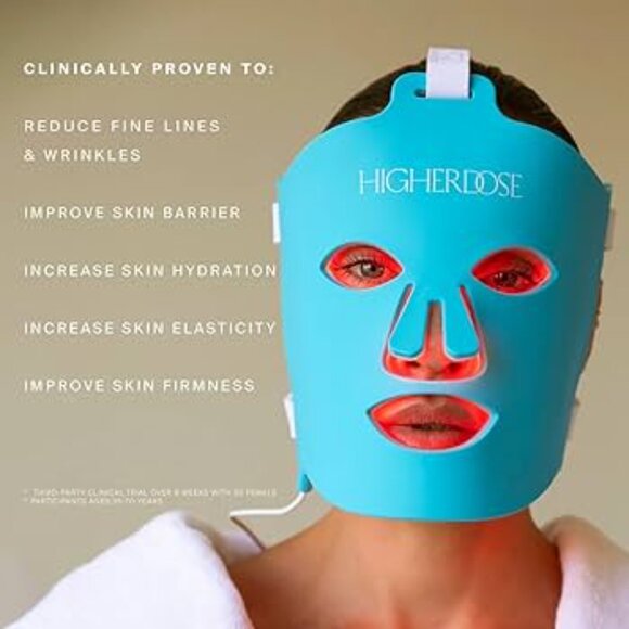 Higher Dose Red Light Face Mask - Picture 1 of 4